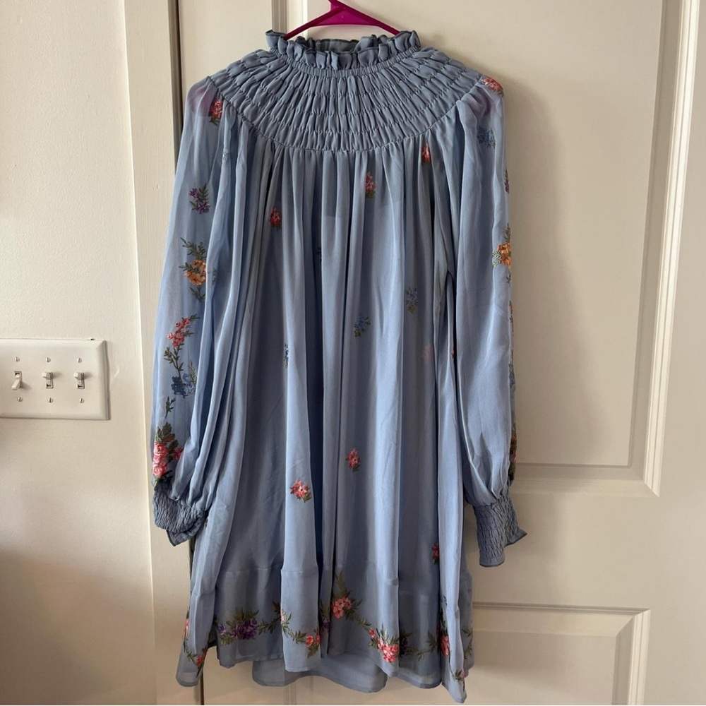 ASOS Blue Floral Dress